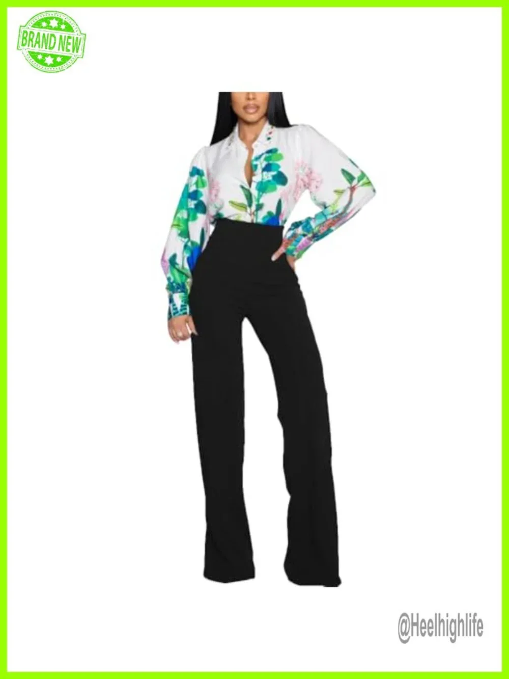 High Waisted Stretchy Bootcut Pull On Dress Pants for Women Work Casual